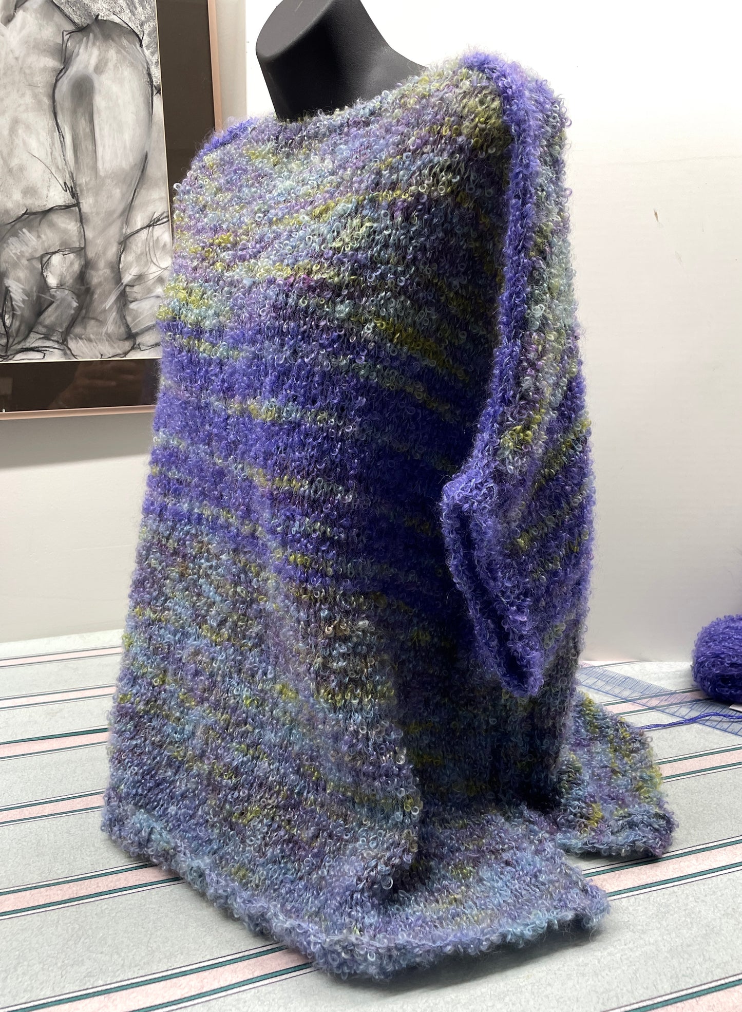 Mohair Sweater Knitting Kit