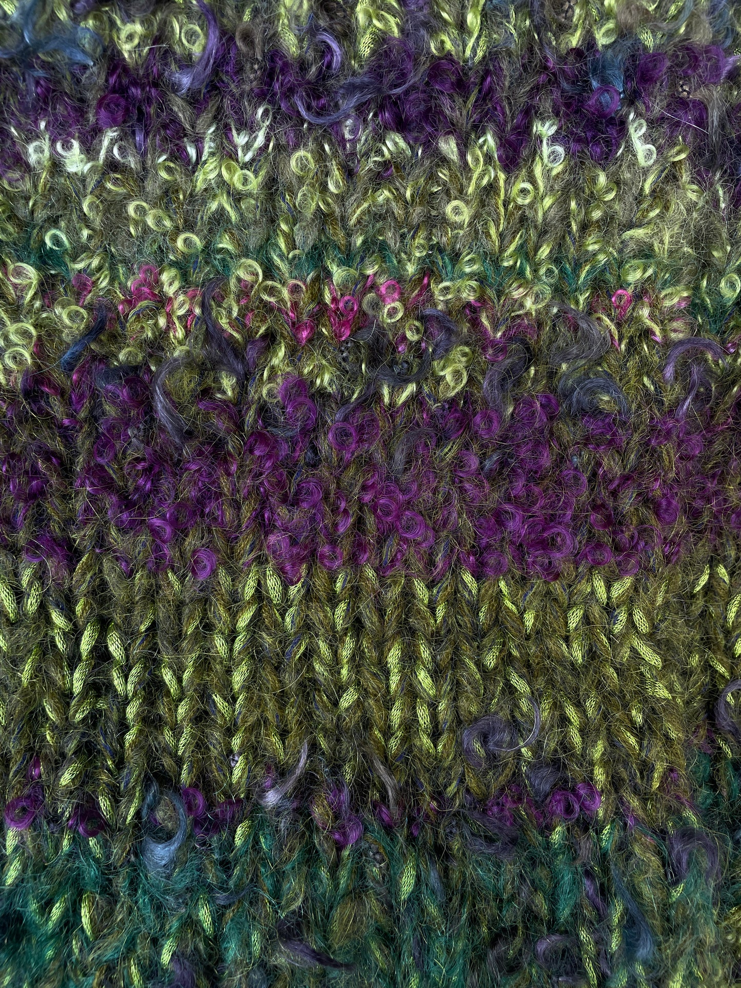 Loop Shawl with Pin