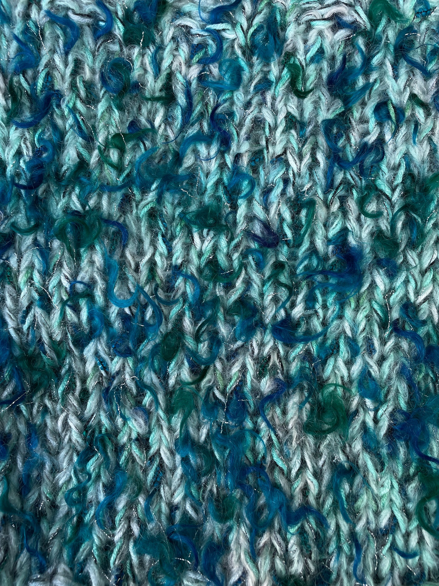 Loop Shawl with Pin