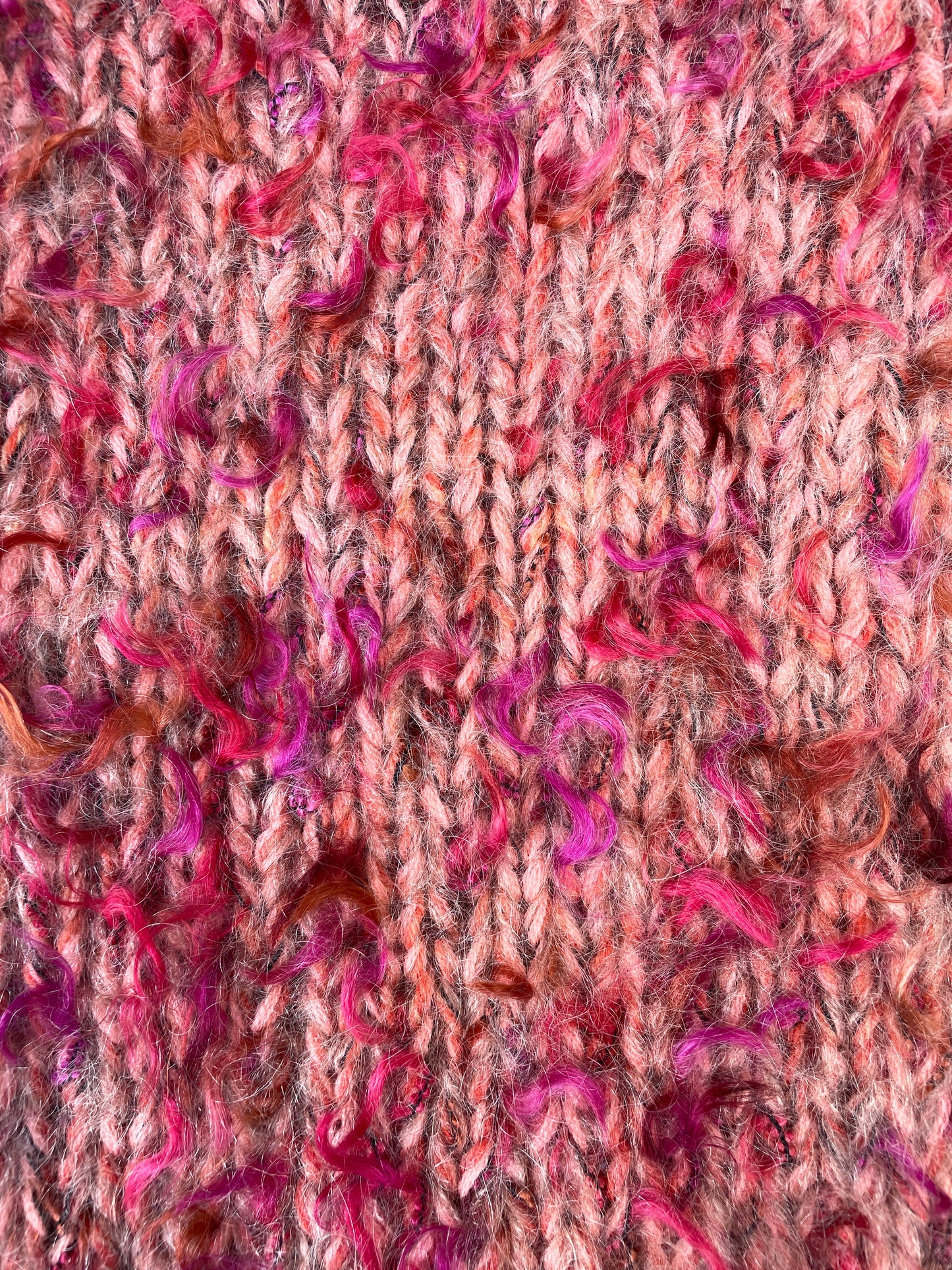 Loop Shawl with Pin