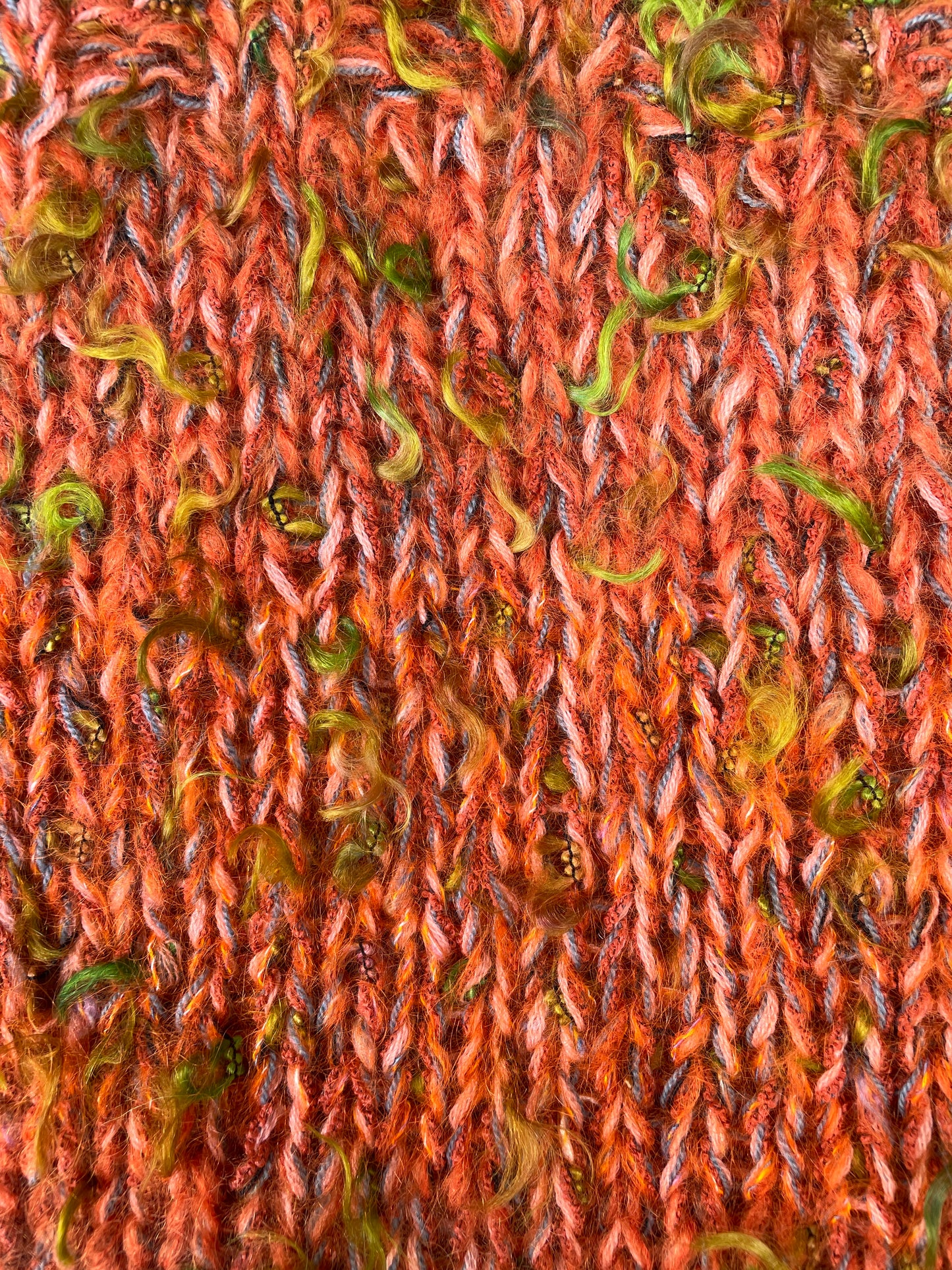 Loop Shawl with Pin
