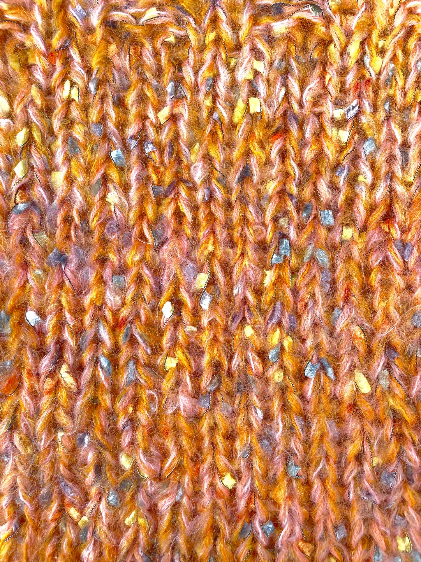 Loop Shawl with Pin