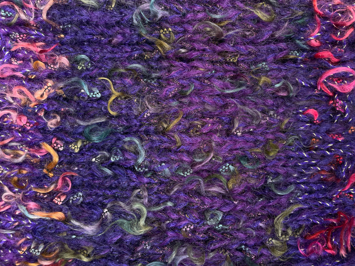 Loop Shawl with Pin