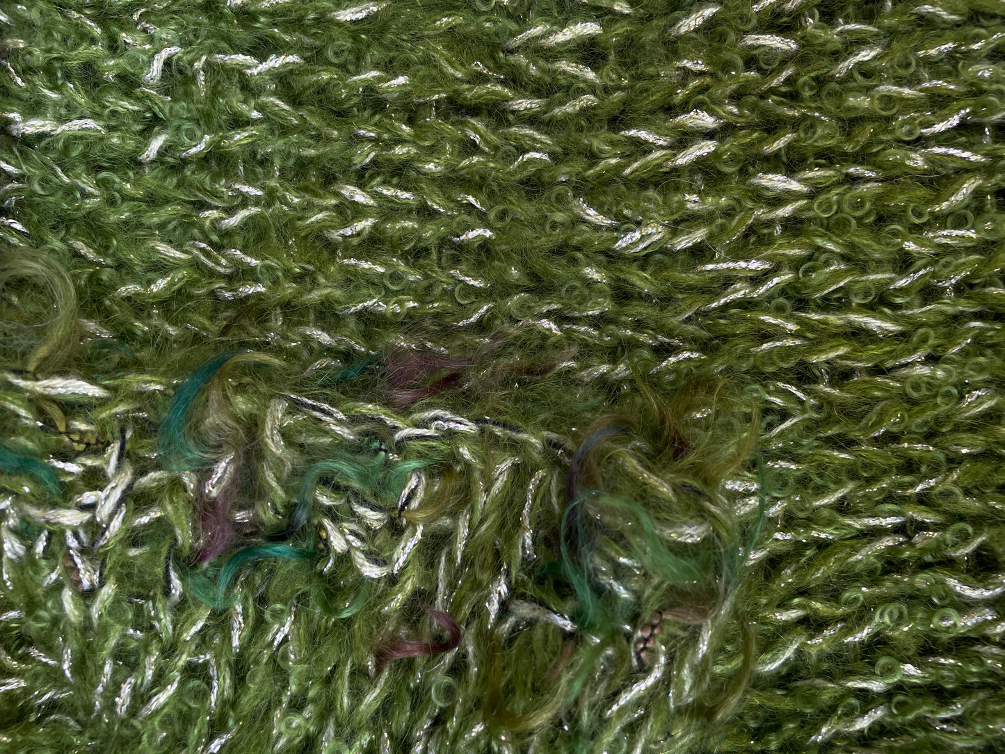 Loop Shawl with Pin