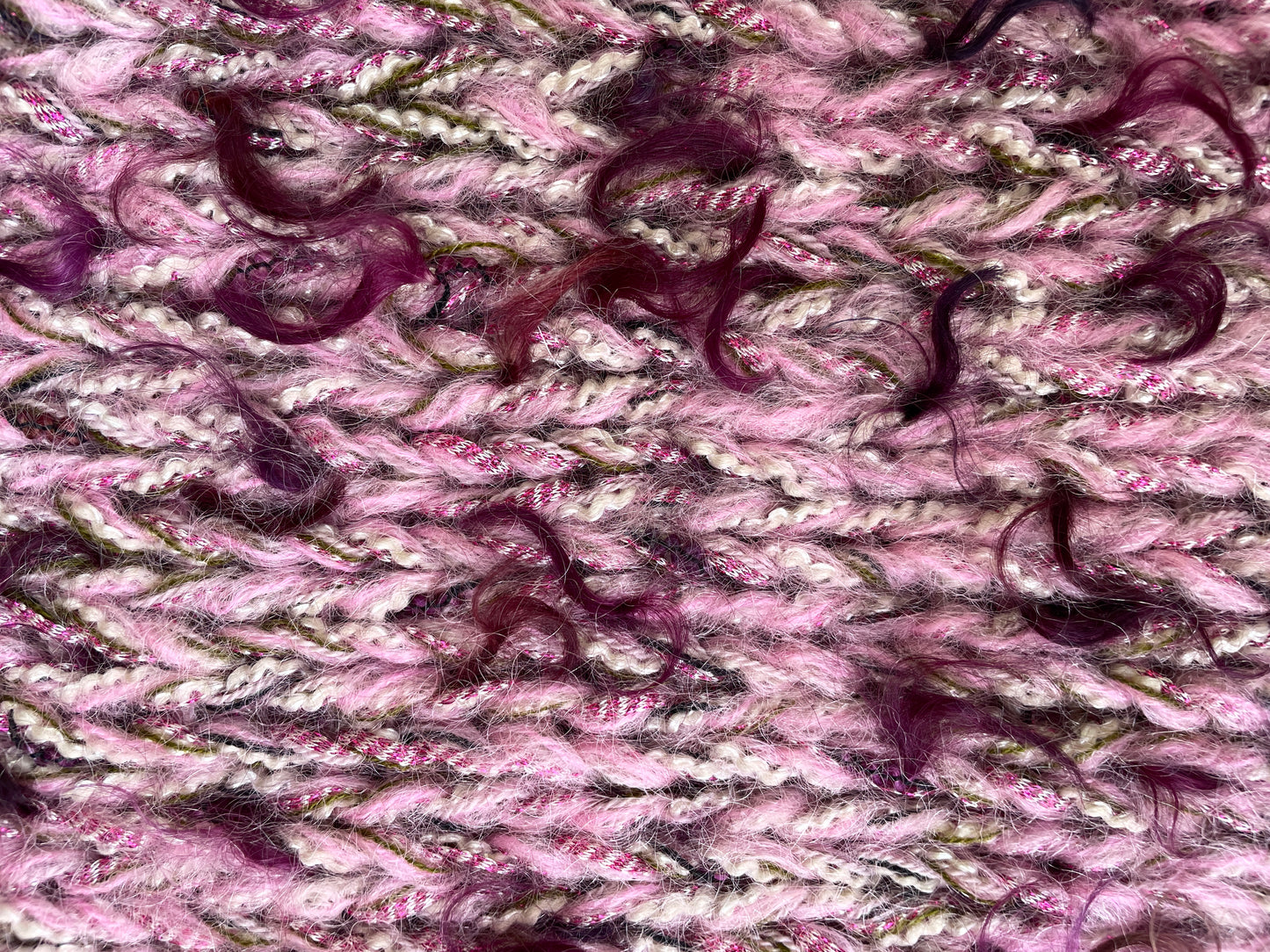 Loop Shawl with Pin