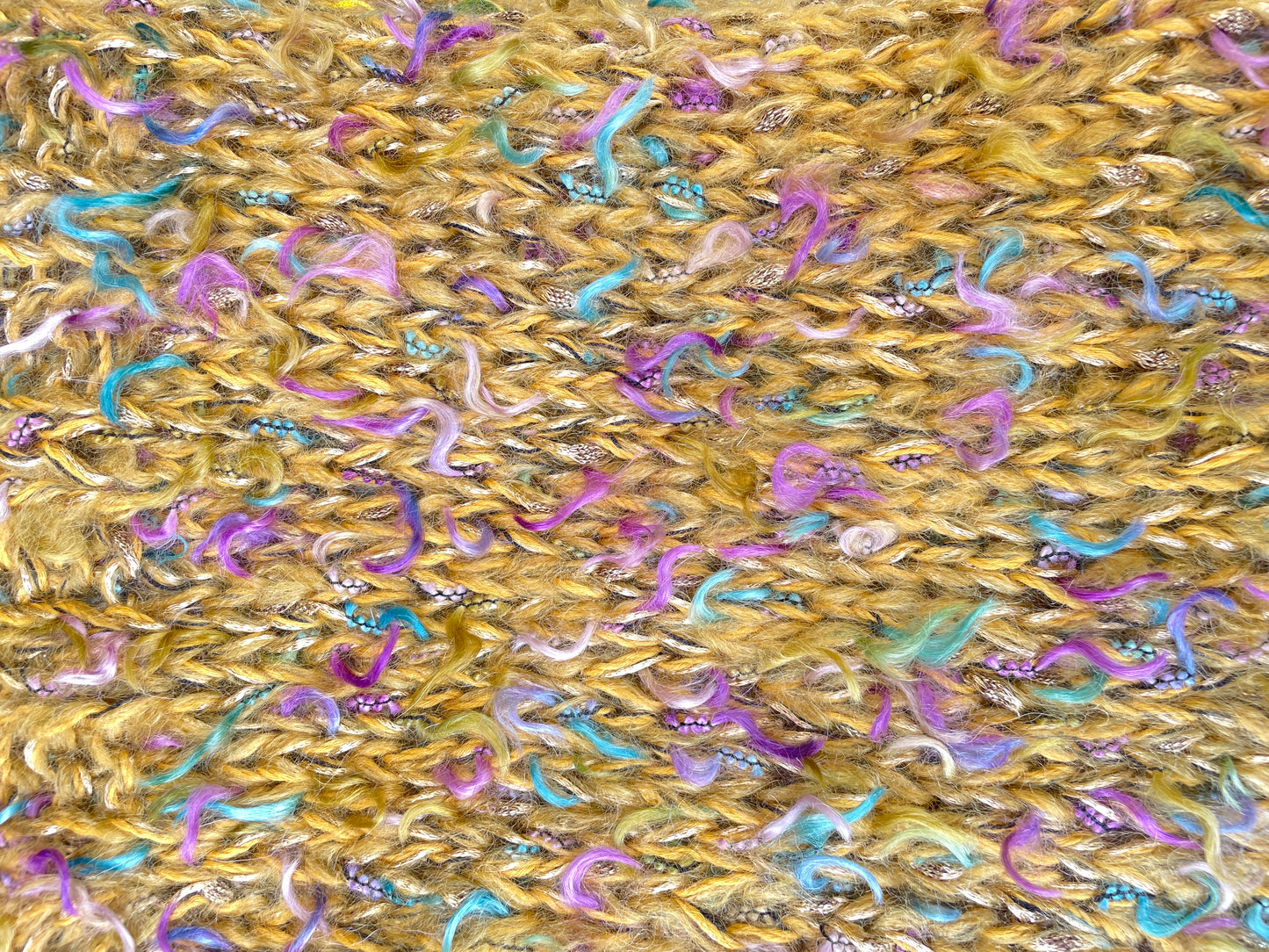 Loop Shawl with Pin