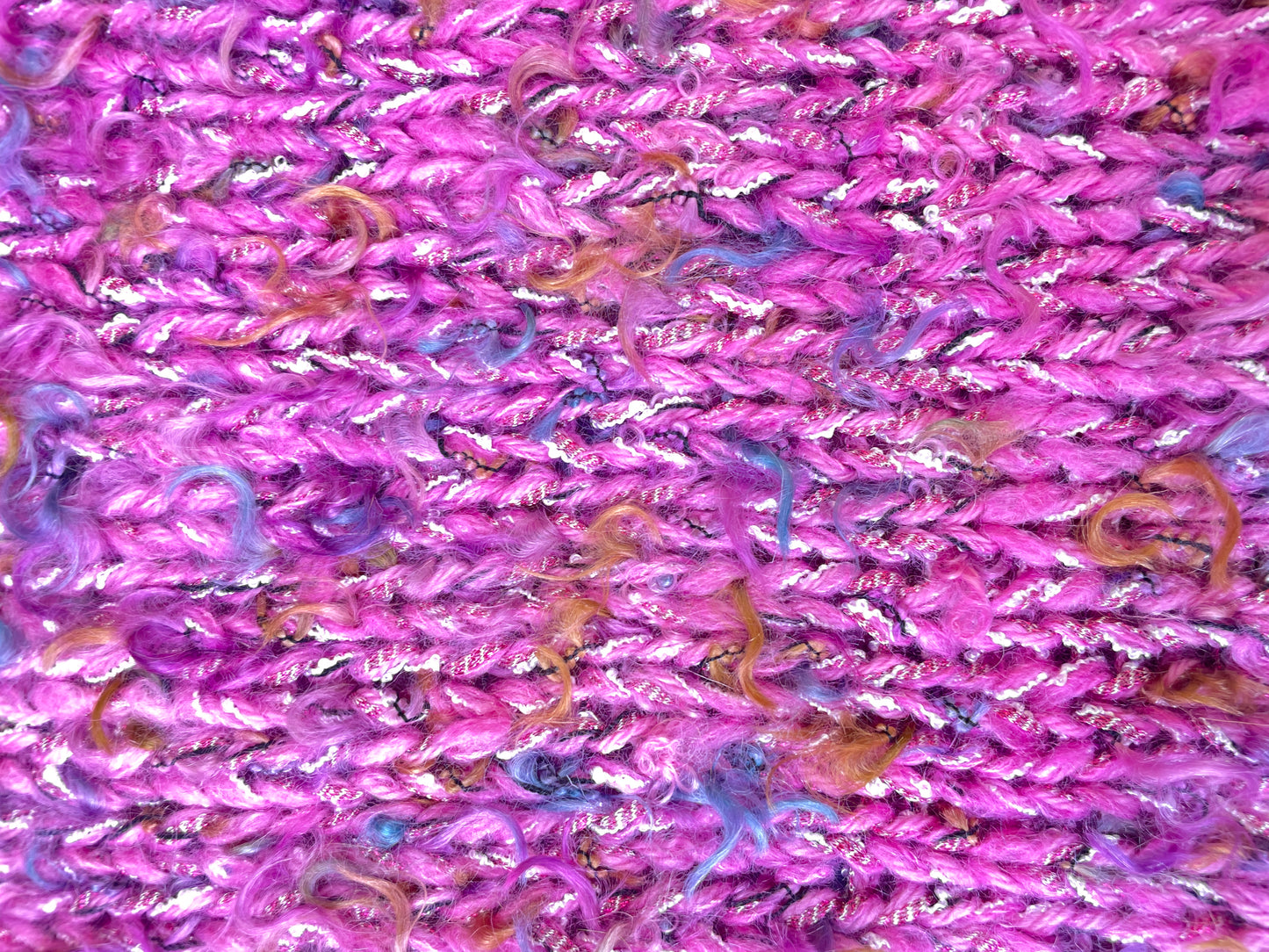 Loop Shawl with Pin