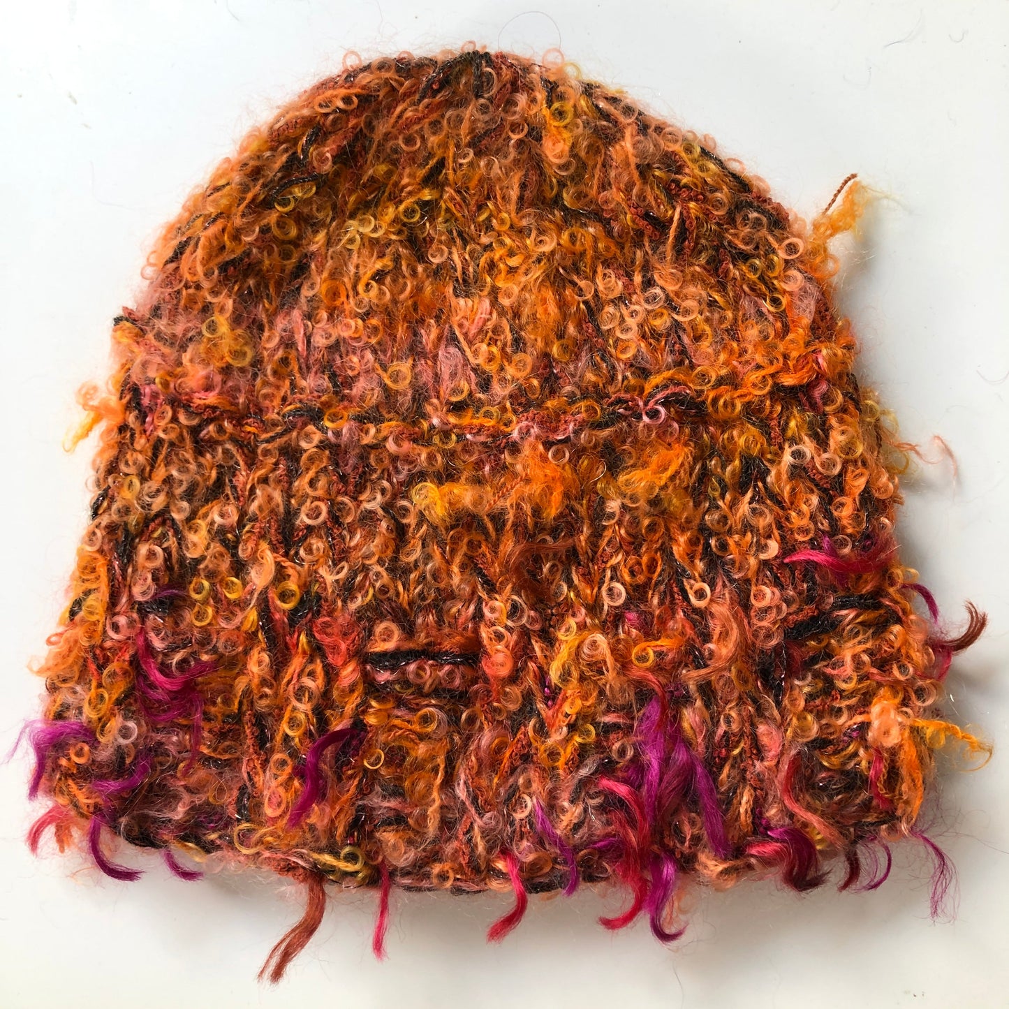 Short Mohair Cap