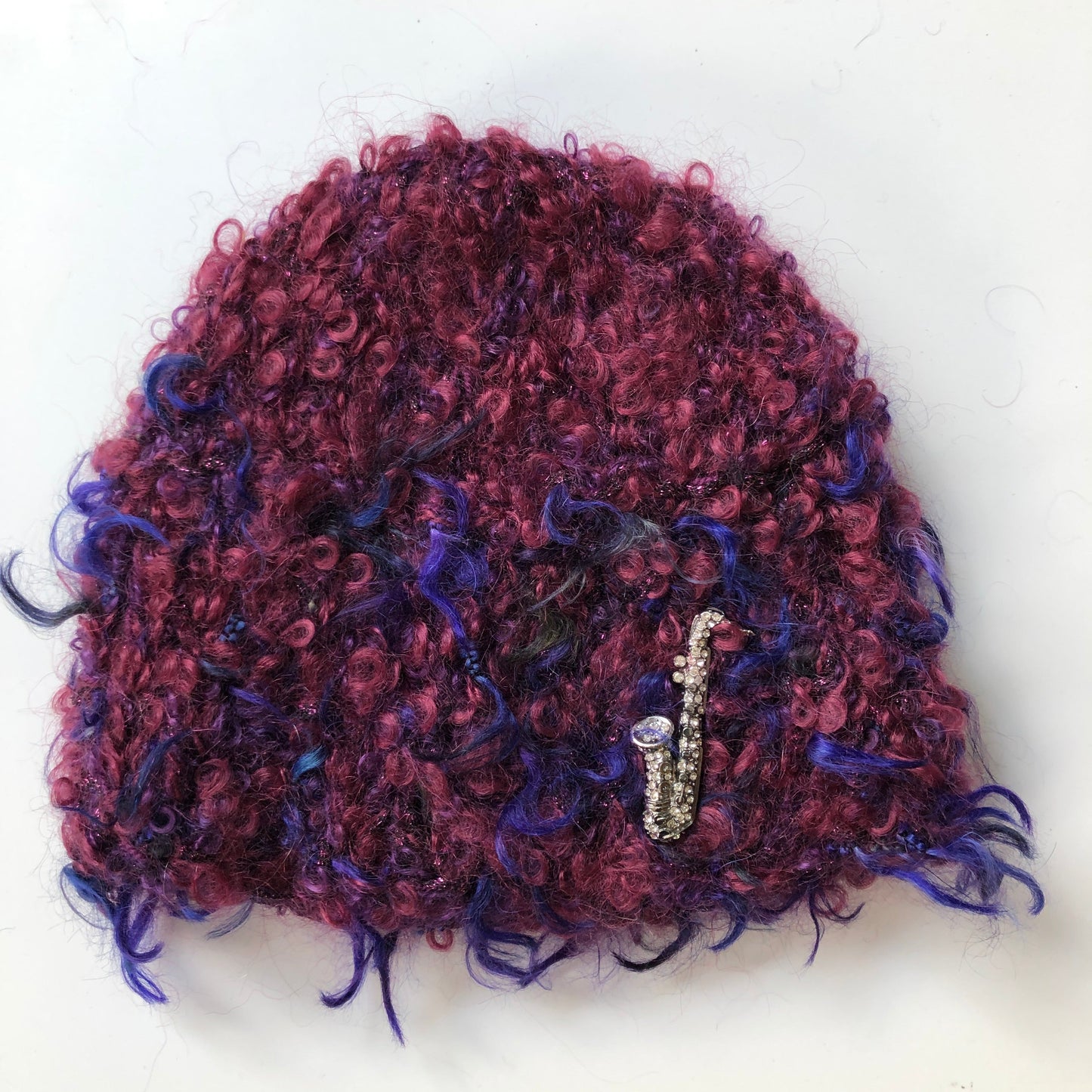 Short Mohair Cap