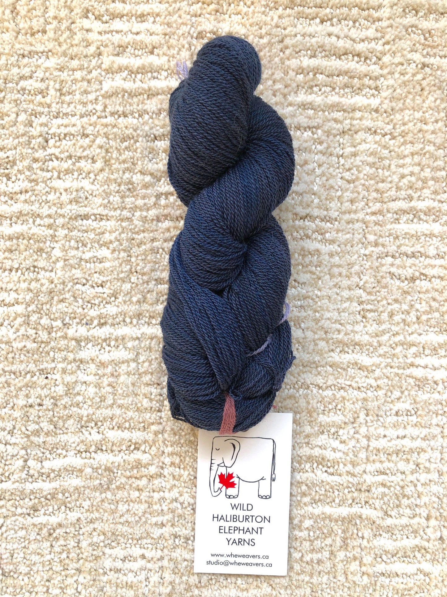 Crazy Canadian Vintage Sock Yarn - Dark Navy