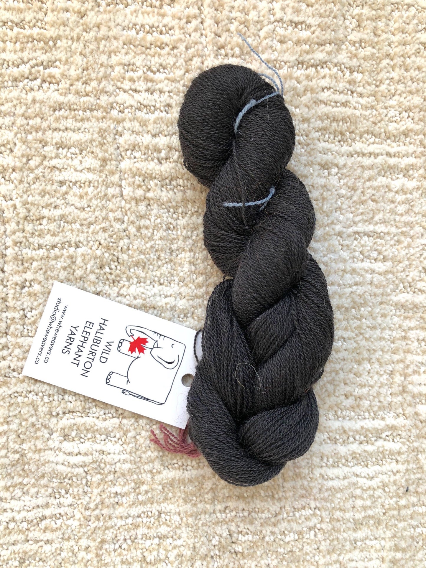 Crazy Canadian Vintage Sock Yarn - LampBlack