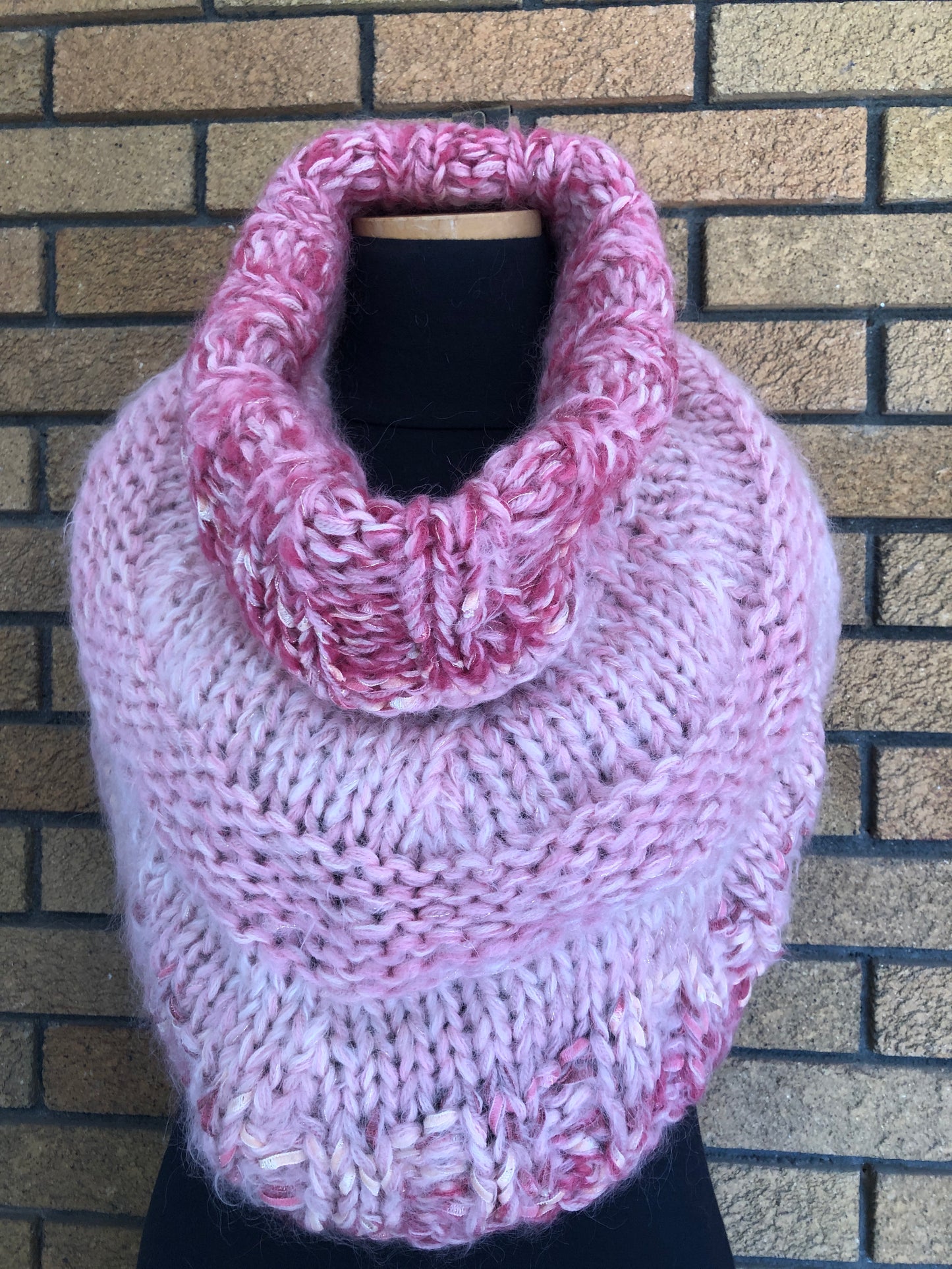 Cowl - Coral pink