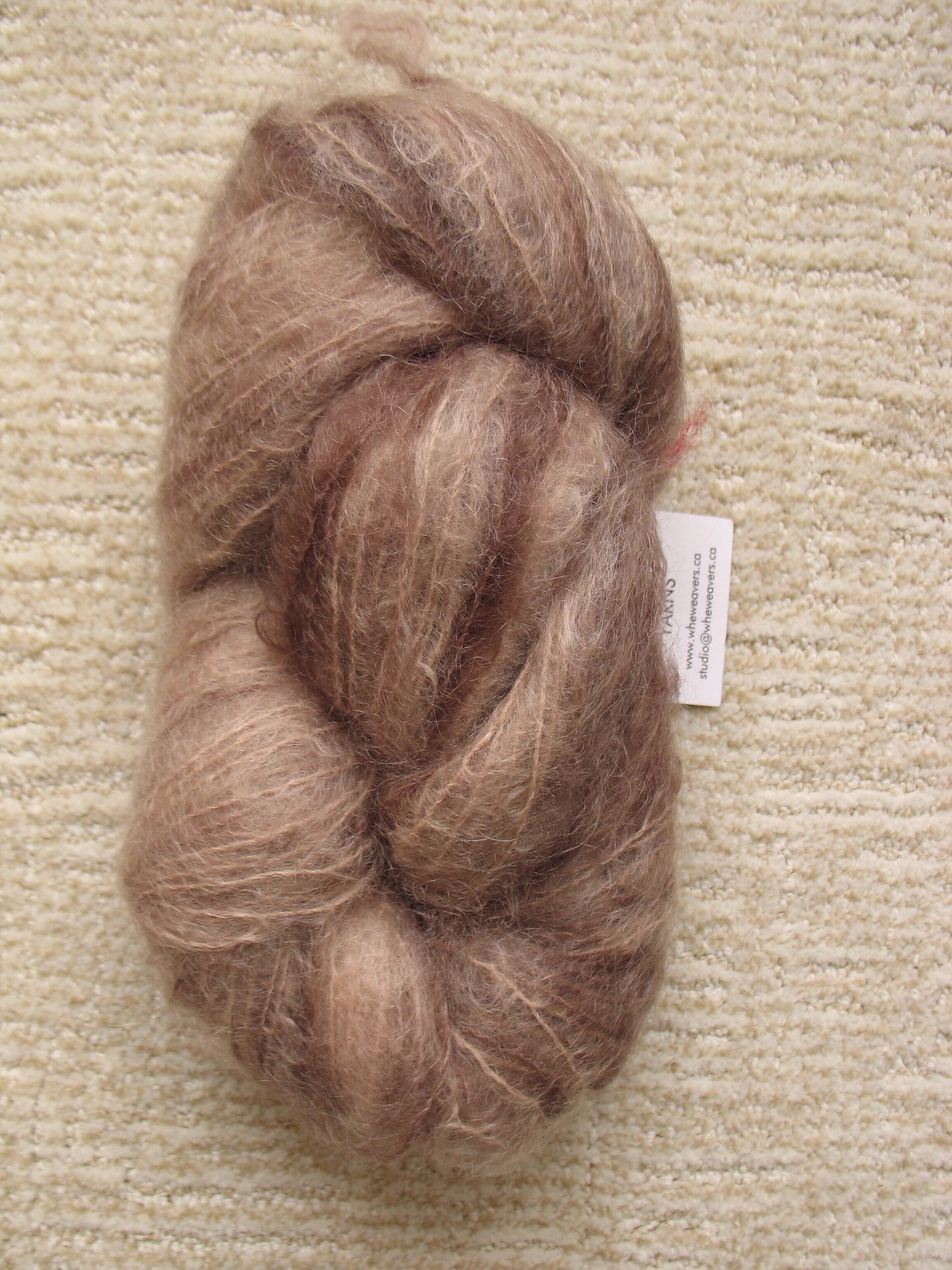 Kid Mohair Brushed - Cocoa Cream