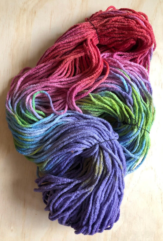 BULKY Fat and Soft Pure Wool Knitting yarn - UNICYCLE