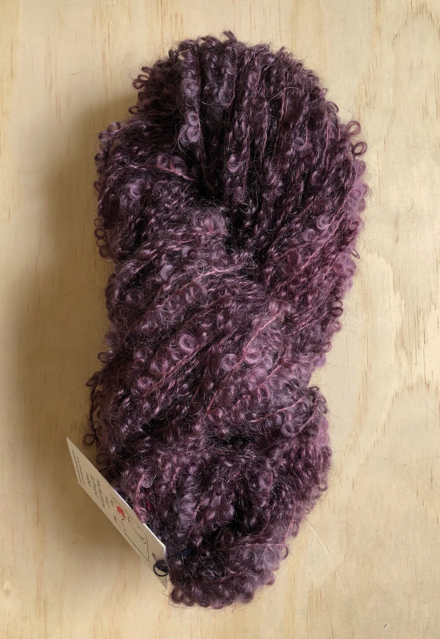 Big Boucle Kid Mohair - Plum Earth